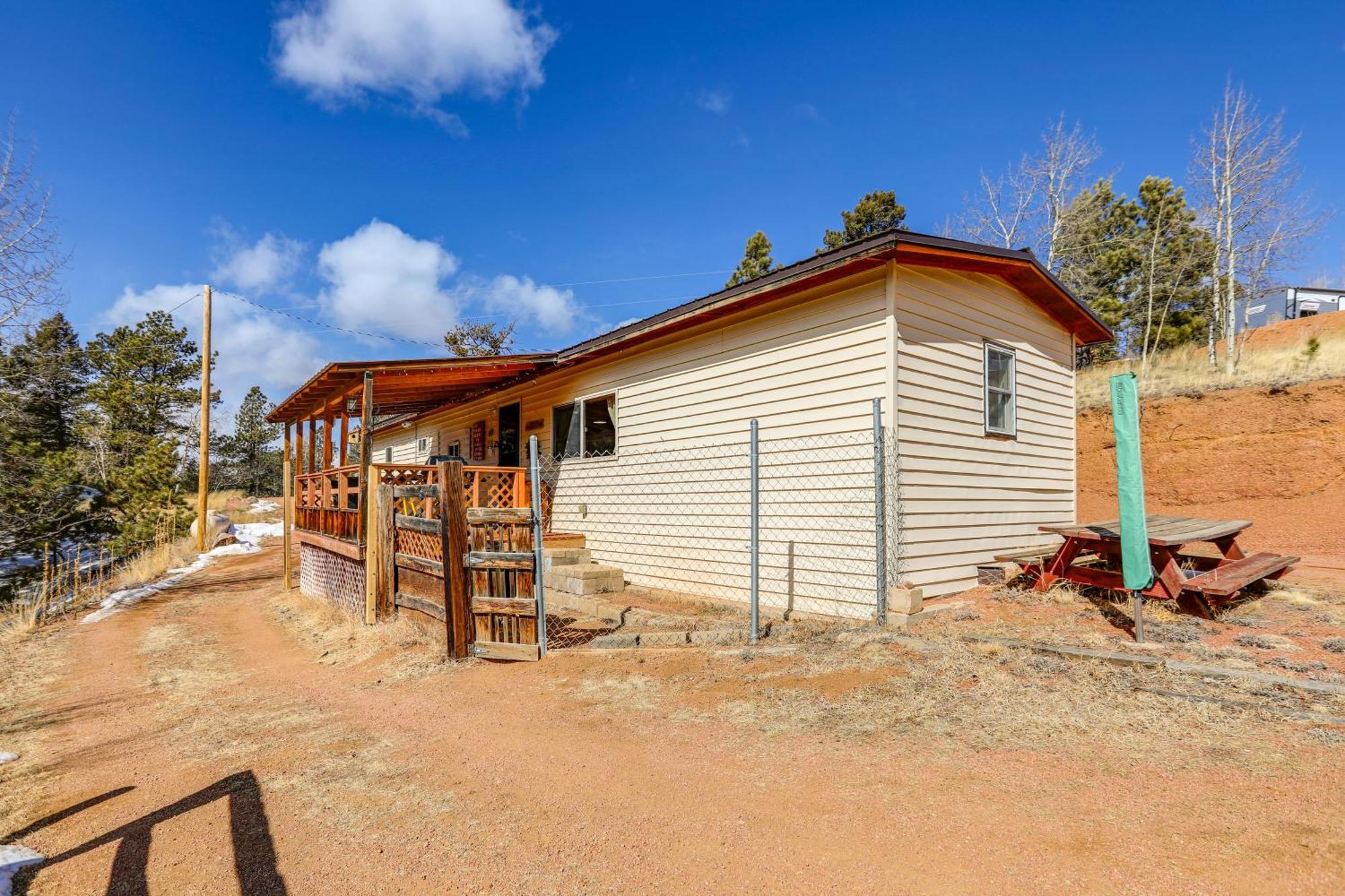 Colorado Vacation Rental With Deck And Mtn Views Cripple Creek Luaran gambar
